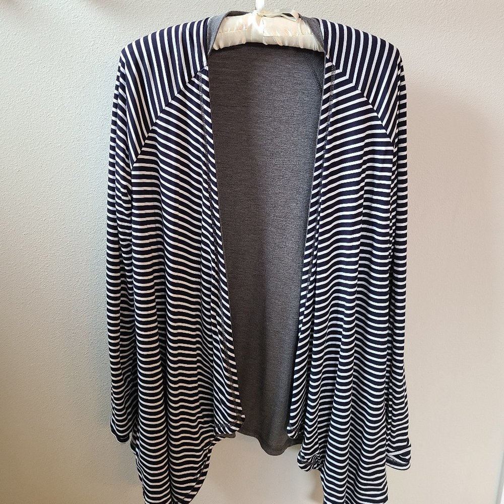 41Hawthorn Potina Draped  Reversible Cardigan (NWT)